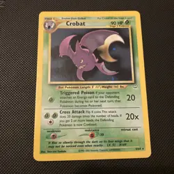 Crobat 4/64 Neo Revelation Holo Rare unlimited Pokemon Card - Image 1