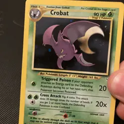 Crobat 4/64 Neo Revelation Holo Rare unlimited Pokemon Card - Image 3