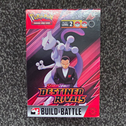 Pokemon TCG Destined Rivals Build & Battle Box 40 Cards EN Mewtwo 6+ 2025 - Image 1
