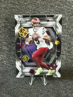2025 Topps Chrome Black Jayden Daniels Depths of Darkness - Image 1