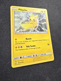 Pikachu - 66/236 - Common - Sword & Shield: Cosmic Eclipse *NM* Pokemon TCG - Image 3