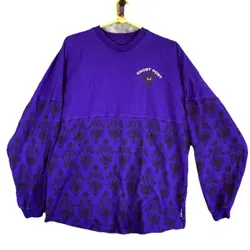 Disney The Haunted Mansion Ghost Host Spirit Jersey for Adults Purple Large - Image 2