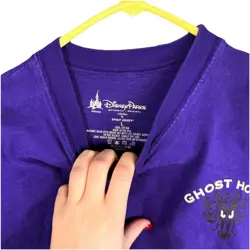 Disney The Haunted Mansion Ghost Host Spirit Jersey for Adults Purple Large - Image 5