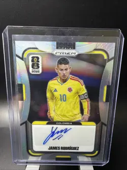 2026 Panini Prizm FIFA World Cup James Rodriguez #S-JR Colombia Auto Silver /75 - Image 1