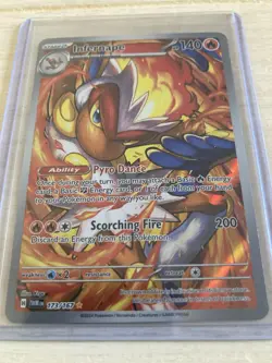 Infernape Illustrated Rare 173/167 Pokemon Twilight Masquerade - Image 1