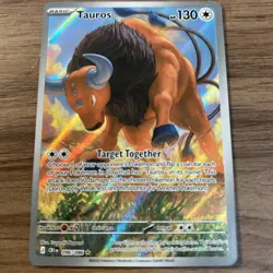 Tauros - 096/086 - Illustration Rare - Chaos Rising - NM/M - Pokemon Card - Image 2