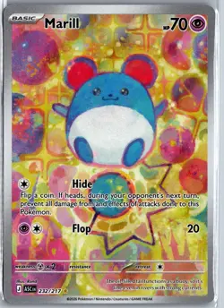 Marill 232/217 HOLO Illustration Rare Ascended Heroes Pokemon NM - Image 1