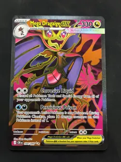 Mega Dragalge ex 104/086 Ultra Rare - Chaos Rising - Pokemon TCG - NM/M - Image 1