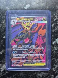 Mega Dragalge ex Full Art 104/086 Chaos Rising Pokemon Card NM Ultra Rare - Image 1