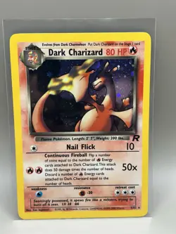 Dark Charizard 4/82 Team Rocket Holo - Image 1
