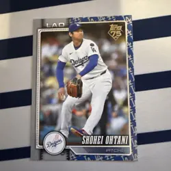 2026 Topps Series 2 Team Logo Border - Shohei Ohtani SSP #500- LA Dodgers - Image 1