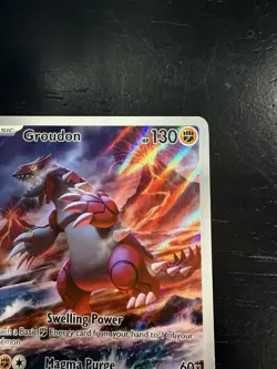 Pokemon TCG Groudon Illustration Rare Paradox Rift 199/182 - Image 3