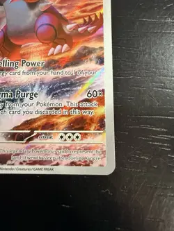Pokemon TCG Groudon Illustration Rare Paradox Rift 199/182 - Image 4