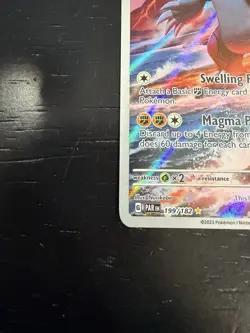 Pokemon TCG Groudon Illustration Rare Paradox Rift 199/182 - Image 5