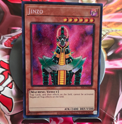 Konami Yu-Gi-Oh! TCG Pharaoh's Servant 25th Jinzo PSV-EN000 SR Holo ENG - Image 1