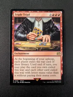 TRIPLE TRIAD #166 MTG Final Fantasy - Image 1