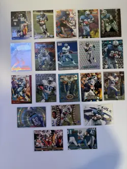 Barry Sanders(1)Detroit Lions GOAT RB NFL Trading Card Lot Of 20 For $20 Of #20! - Image 1