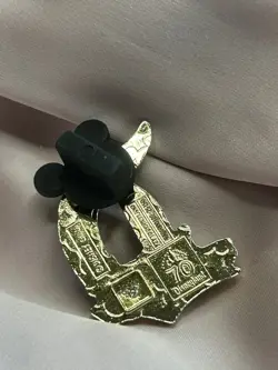 Magic Key To Disneyland 70th Gold Glitter Mystery Jungle Cruise D Pin Disney - Image 3