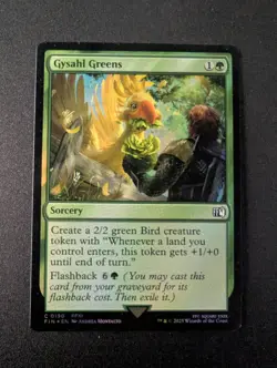 GYSAHL GREENS FOIL #190 MTG Final Fantasy - Image 1