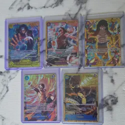 Bandai One Piece Card Game OP07 500 Years Future Alt Art Holo/Foil Lot x5 - Image 1