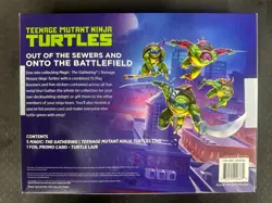 Magic the Gathering TMNT Turtles 5 Tin Booster 15 Play Booster Packs Sealed - Image 2