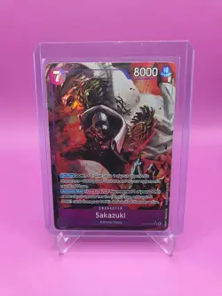 One Piece TCG English OP16-065 Sakazuki Alt Art Parallel - Image 1