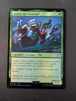 QUINA, QU GOURMET FOIL #194 MTG Final Fantasy - Image 1