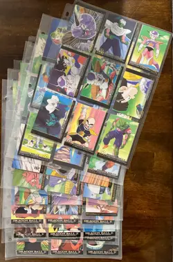 Dragon Ball Z DBZ Card Lot 96 Uniques 1996 1998 1999 - JPP/Amada - Image 1