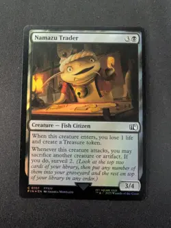 NAMAZU TRADER FOIL #107 MTG Final Fantasy - Image 1
