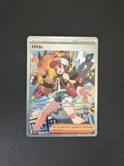 Hilda Sir 171/086 Pokemon TCG Scarlet Violet White Flare NM - Image 1