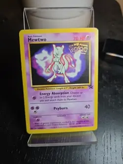 Mewtwo Black Star Promo #3 Pokemon The First Movie 1999 WoTC - Image 1