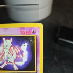 Mewtwo Black Star Promo #3 Pokemon The First Movie 1999 WoTC - Image 2