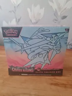 Pokemon TCG: Pokemon Center Chaos Rising ETB Factory Sealed Brand New - Image 1