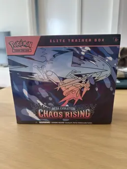 Pokemon TCG Chaos Rising Etb Factory Sealed Brand New - Image 1