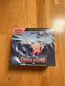 Pokemon TCG Chaos Rising Etb Factory Sealed Brand New - Image 1