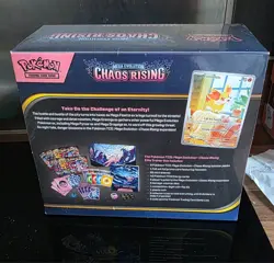 Pokemon TCG Chaos Rising ETB (Elite Trainer Box) Brand New & Factory Sealed - Image 2