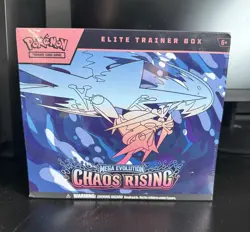 Pokemon TCG Chaos Rising ETB Brand New Factory Sealed - Image 1