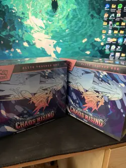 Pokemon TCG Chaos Rising Factory Sealed ETB Brand New x 1 - Image 1