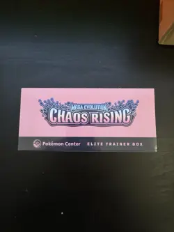 Pokemon TCG Chaos Rising ETB Brand New Factory Sealed - Image 2