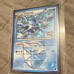 Pokemon TCG Glaceon 23/116 Plasma Freeze Team Plasma Holo Rare Eng 2013 90HP - Image 2