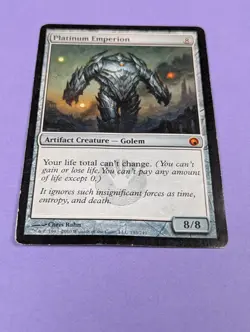 MTG Magic: Scars of Mirrodin: Platinum Emperion #193/249 Mythic - MP - Image 1