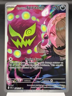 Cynthia’s Spiritomb 244/217 - Illustration Rare - Ascended Heroes Pokemon MINT - Image 1