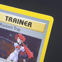 Pokemon TCG Trainer The Rocket’s Trap Gym Heroes 19/132 Holo Rare MP - Image 5