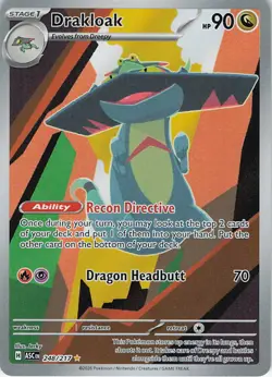 Drakloak 248/217 Illustration Rare Ascended Heroes Pokemon Holo Near Mint - Image 1