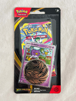 Pokemon TCG Mega Evolution Checklane Blister Drifblim Promo New & Sealed - Image 1