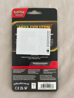 Pokemon TCG Mega Evolution Checklane Blister Drifblim Promo New & Sealed - Image 2