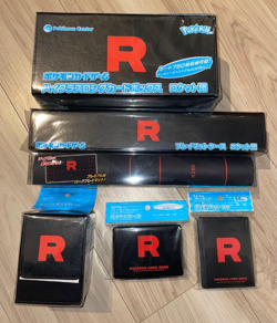 Pokemon TCG Team Rocket Glory Supplies Playmat Deck Shields 6-Piece Set JAPAN - Image 2
