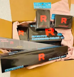 Pokemon TCG Team Rocket Glory Supplies Playmat Deck Shields 6-Piece Set JAPAN - Image 3