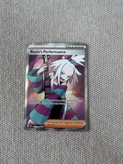 Pokemon TCG - Roxie’s Performance - Chaos Rising - 112/086 - Pack Fresh - NM - Image 1