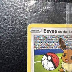 Sealed Eevee on the Ball Promo 002/005 (2020) English Futsal Pokemon Card TCG NM - Image 4